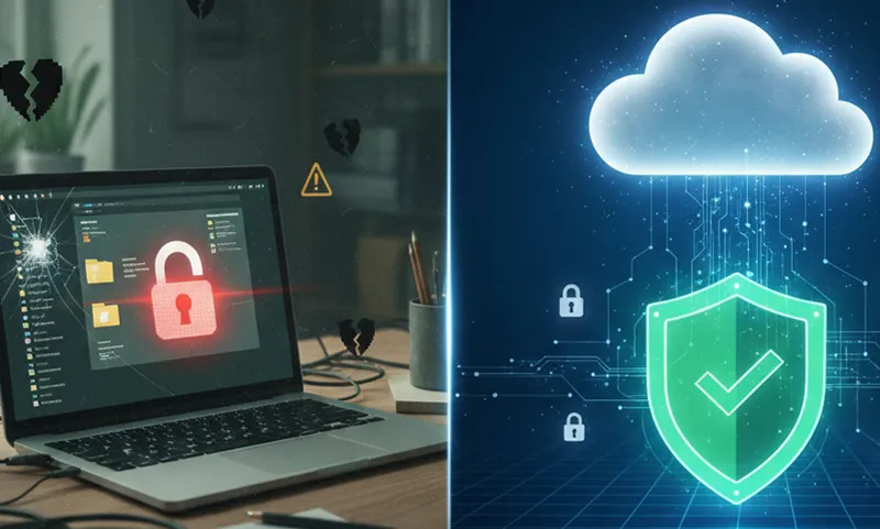 Cloud vs. Desktop: Zašto je Vaš Račun Sigurniji 'u Oblaku' Nego na Vašem Laptopu