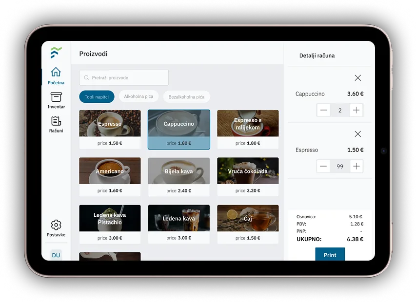 Fakturo POS Dashboard