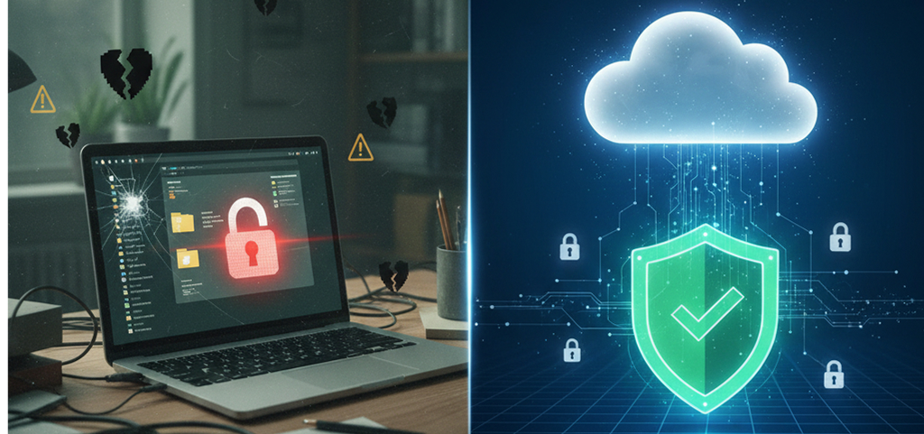 Cloud vs. Desktop: Zašto je Vaš Račun Sigurniji 'u Oblaku' Nego na Vašem Laptopu
